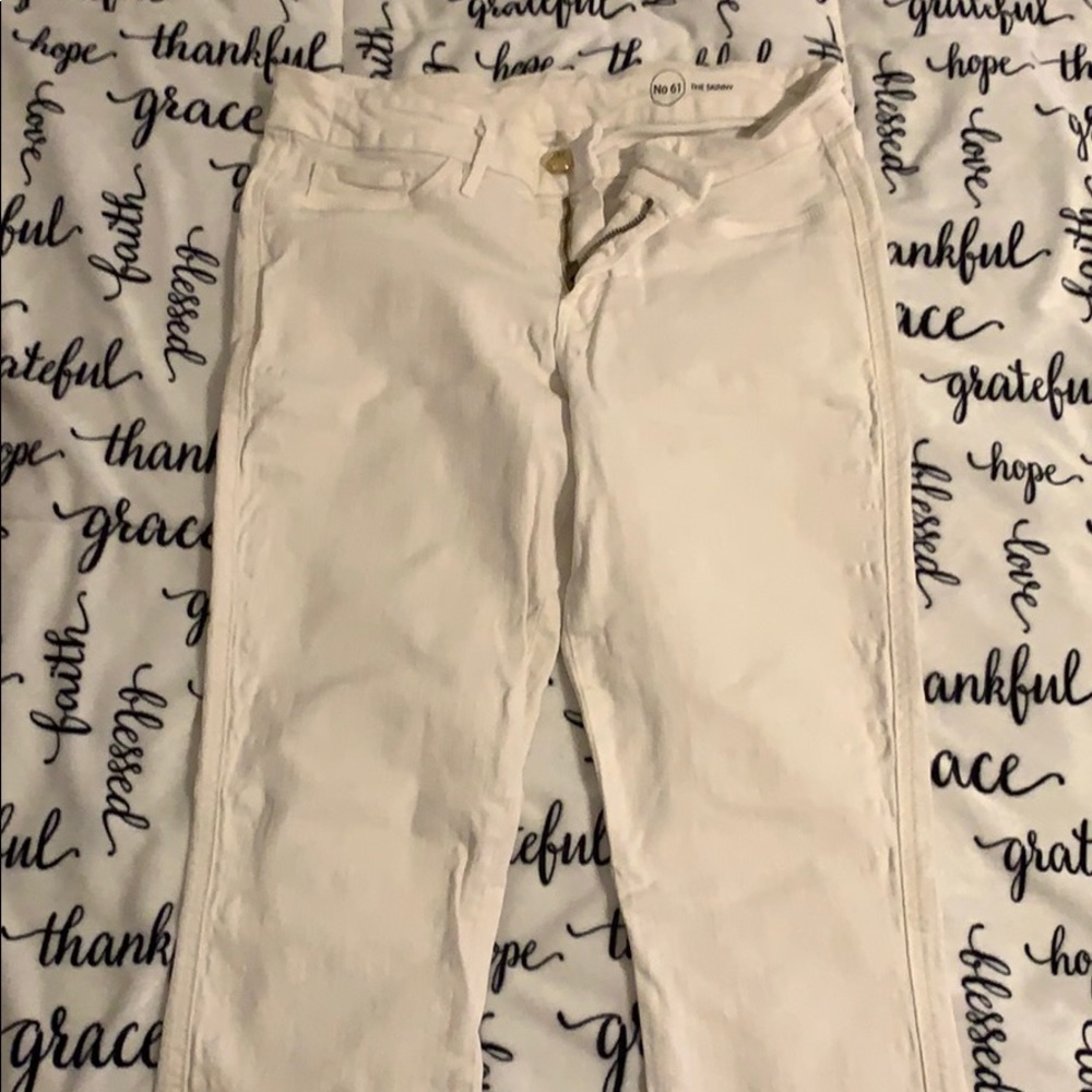 White pants